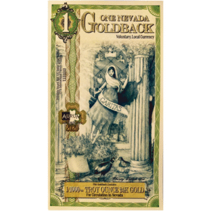 Buy 1 Nevada Goldback Gold Note (100 Pack, New)
