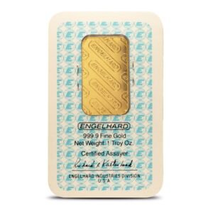 Buy 1 oz Engelhard Gold Bar (Random Design w/ Assay)