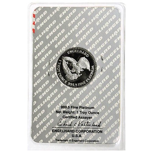 Buy 1 oz Platinum Round (Varied Condition, Any Mint) - Image 2