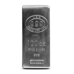 Buy 100 oz JBR Silver Bars (New)