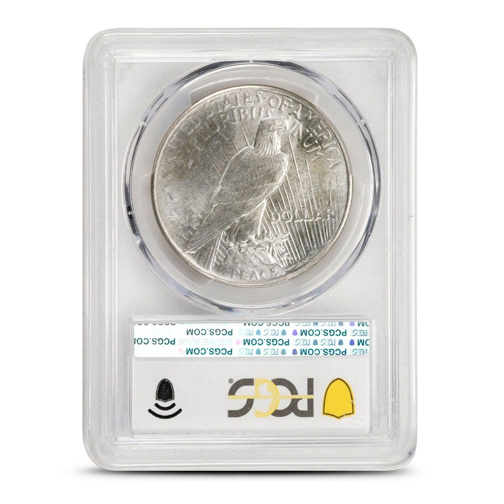1925 Peace Silver Dollar PCGS MS67 - Image 2
