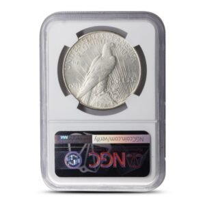1935 Peace Silver Dollar Coin NGC MS64