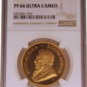 1973 Proof Krugerrand 1 oz Gold Coin NGC PF66
