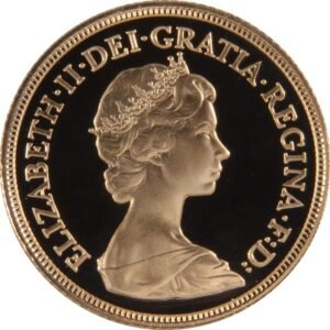 1982 Proof Gold Sovereign 4 Coin Set Boxed