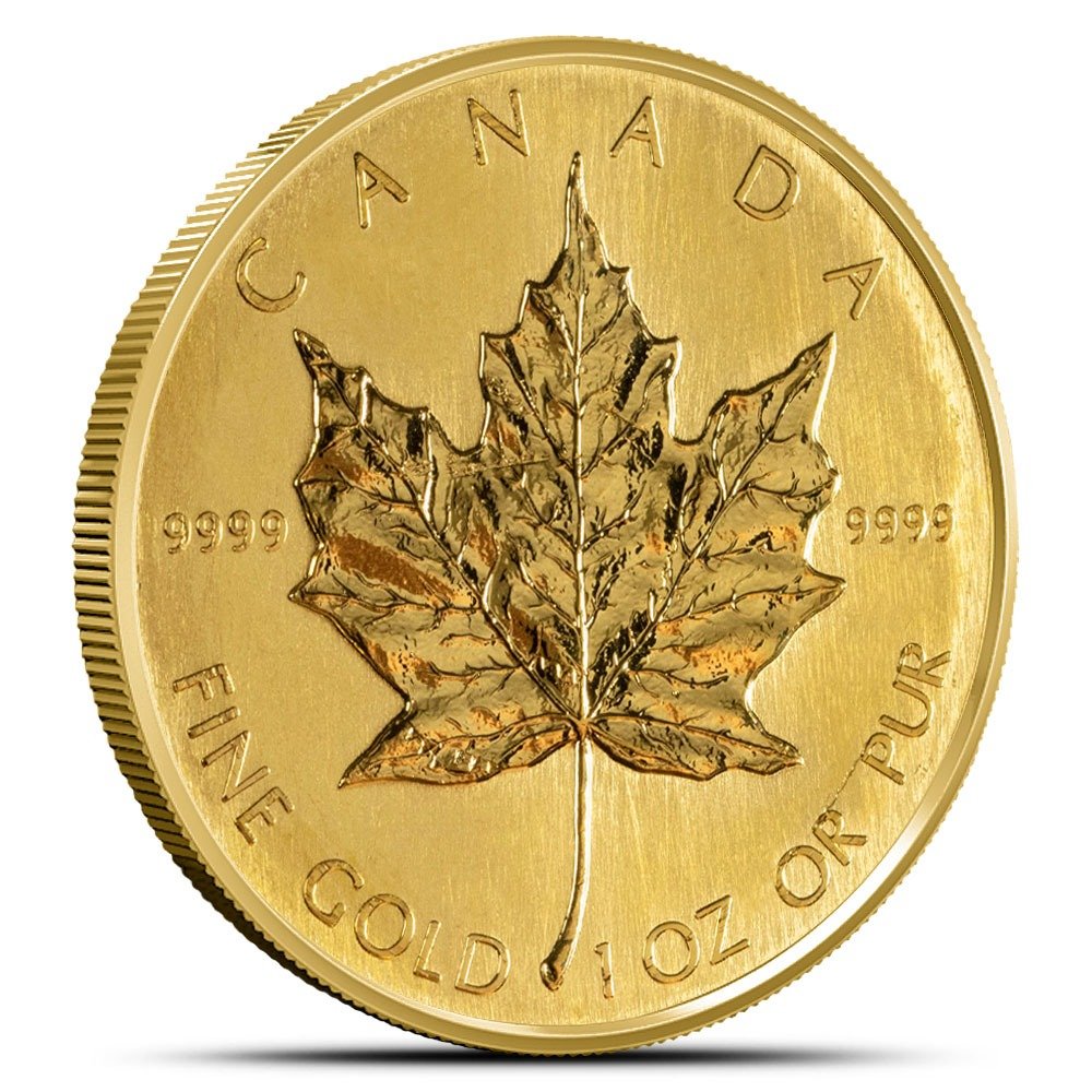 1986 1 oz Canadian Gold Maple Leaf Coin