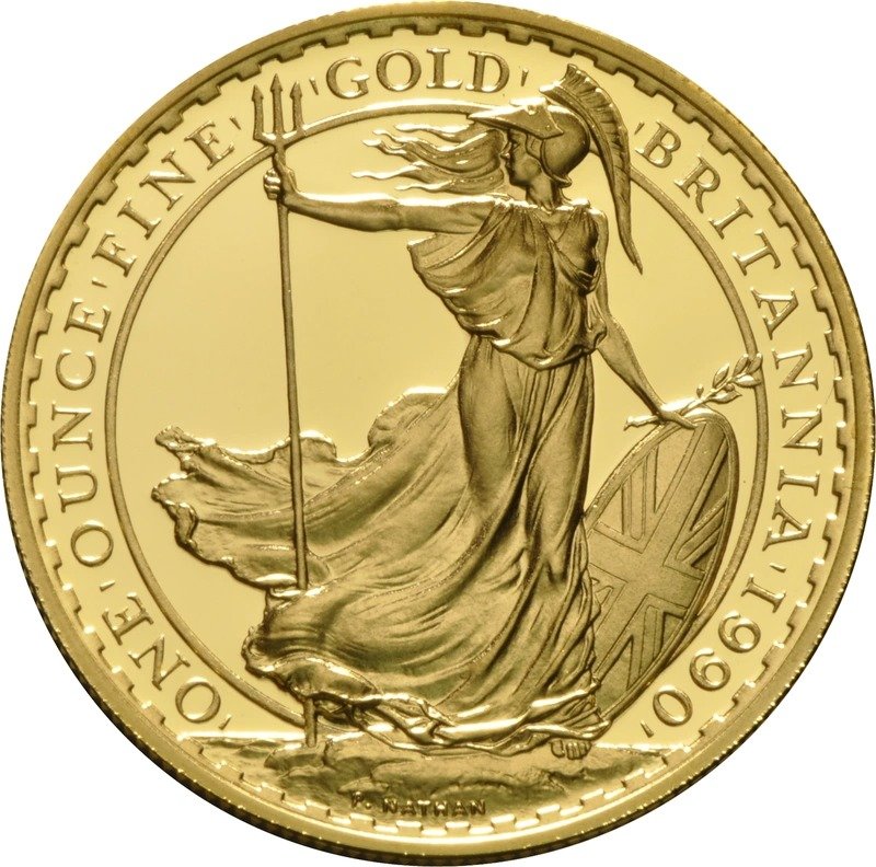 1990 Proof Gold Britannia 4 Coin Set Boxed - Image 3