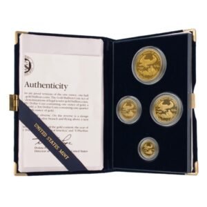 Buy 1990 Proof Gold Eagle 4 Coin Set Boxed