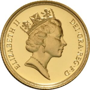 1990 Proof Gold Sovereign 3 Coin Set Boxed