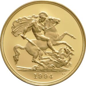 1994 Proof Gold Sovereign 4 Coin Set Boxed