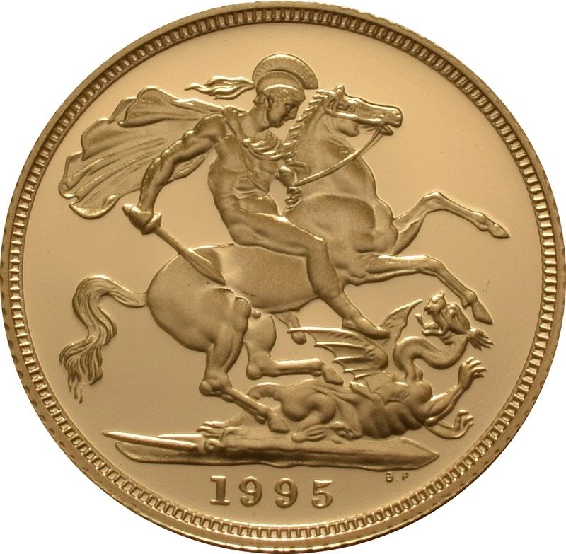 1995 Proof Gold Sovereign 3 Coin Set Boxed - Image 3