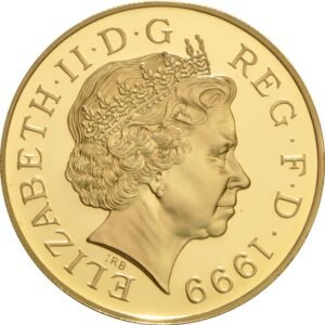 1999 Proof £5 Gold Crown Coin Diana Princess of Wales Memorial NGC PF67