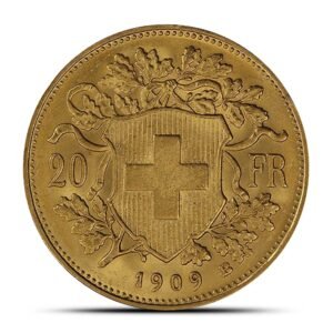 20 Francs Swiss Helvetia Gold Coin (Circulated)
