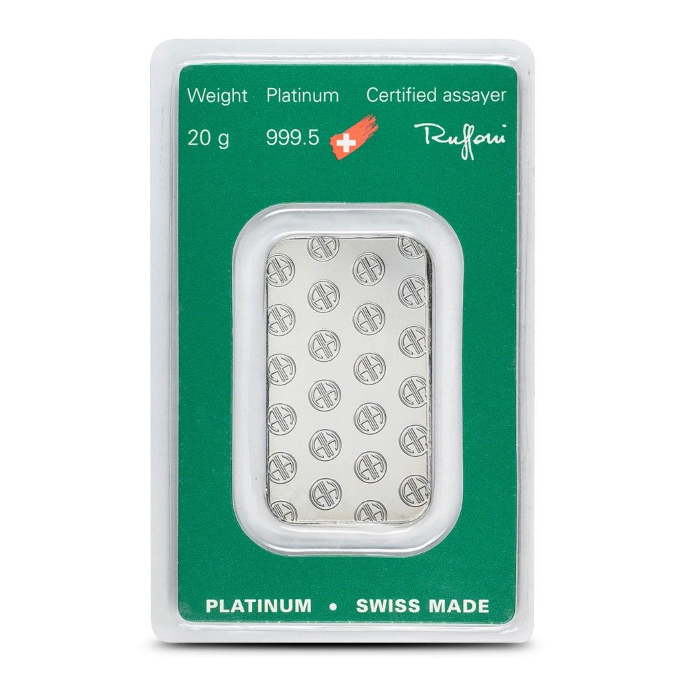 Buy 20 Gram Platinum Bars Online (Varied Condition, Any Mint) - Image 2