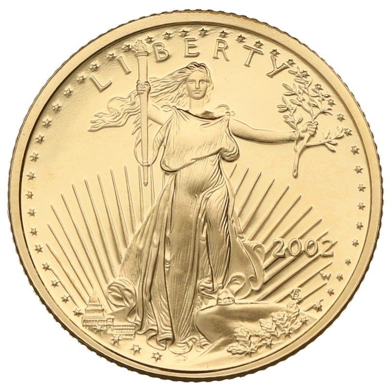 Buy 2002 Proof Gold Eagle 4 Coin Set Boxed - Image 2