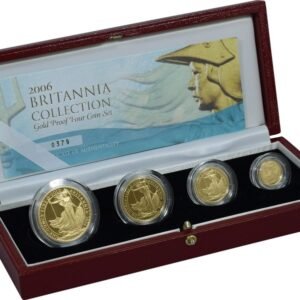 2006 Proof Gold Britannia 4 Coin Set Boxed