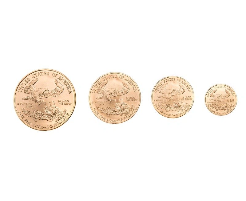 2007 Gold Eagle Uncirculated 4 Coin Set Boxed - Image 3
