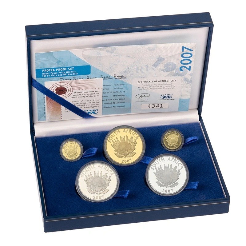 Buy 2007 Gold Protea Proof Set Boxed