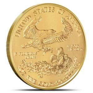 2008 1 oz Burnished American Gold Eagle Coin (Box + CoA)