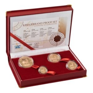 2008 Proof Krugerrand Gold Coin 4 Coin Set Boxed