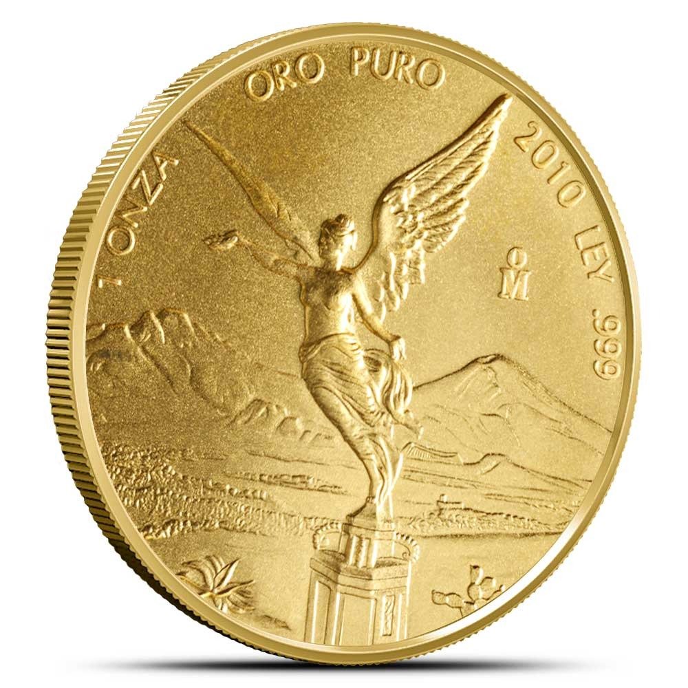 2010 1 oz Mexican Gold Libertad Coin