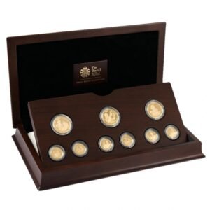 London Olympics Faster Higher Stronger Gold Proof 9 Coin Set Boxed 2010 – 2012
