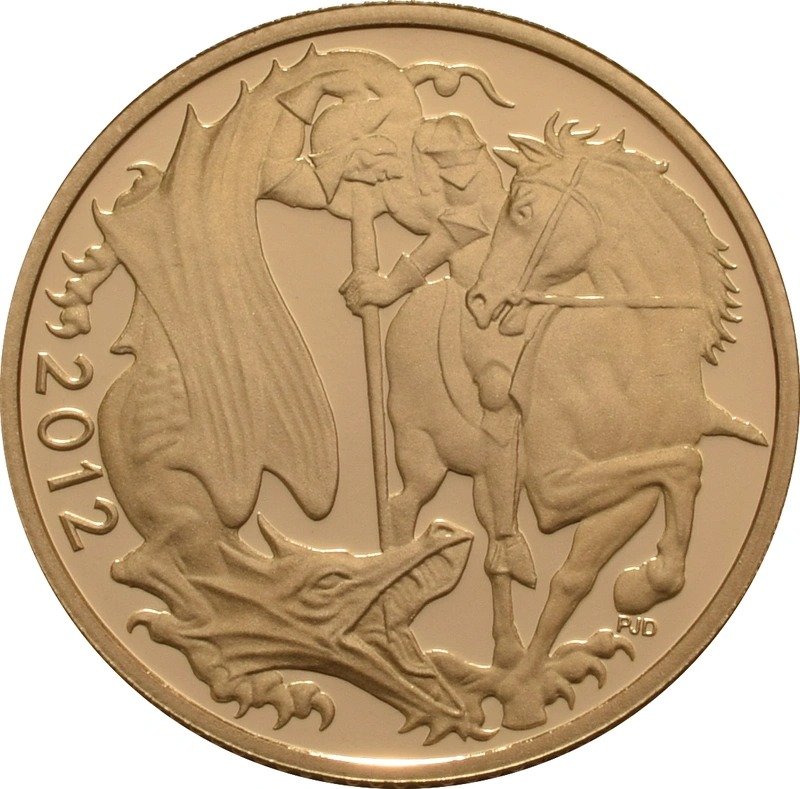 2012 Proof Gold Sovereign 4 Coin Set Smaller Boxed - Image 2