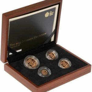 2013 Proof Gold Sovereign 4 Coin Set Smaller Boxed