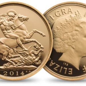 2014 Proof Gold Sovereign Premium 3 Coin Set Boxed