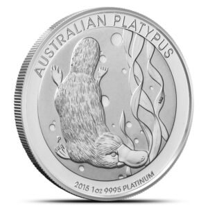 2015 1 oz Australian Platinum Platypus Coin