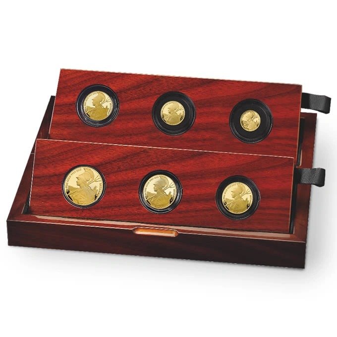 2015 Proof Gold Britannia 6 Coin Set Boxed
