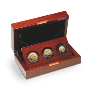 2015 Proof Gold Sovereign 3 Coin Premium Set Fifth Portrait Boxed