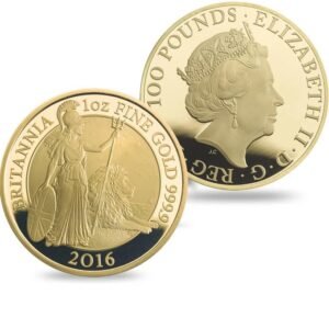 2016 Proof Gold Britannia 6 Coin Set Boxed