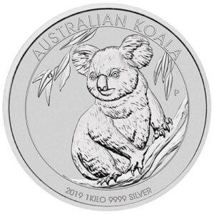2019 1 Kilo Australian Silver Koala Coin (BU)