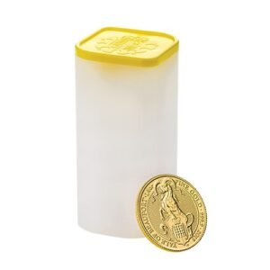 2019 1/4 oz British Gold Queens Beast Yale Coin