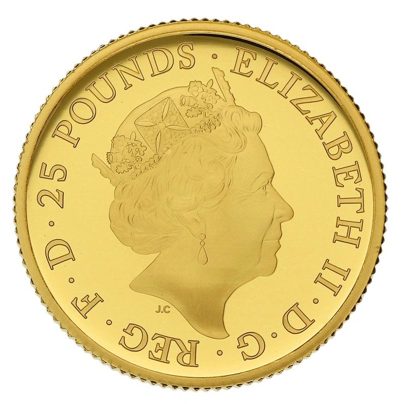 2019 Proof 1/4 oz Gold Britannia Coin Boxed - Image 2