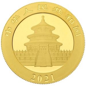 2021 15 Gram Chinese Panda Gold Coin
