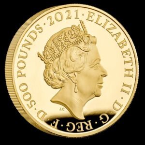 2021 Proof 5oz The Who Gold Coin Music Legends Boxed