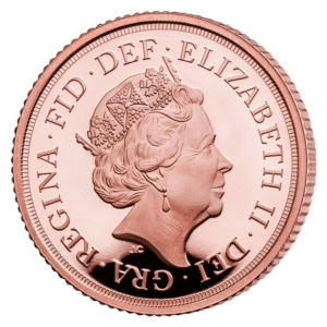 2021 Proof Gold Sovereign 5 Coin Set Fifth Head Boxed