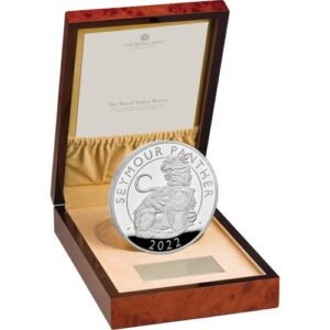 2022 1 Kilo Proof British Silver Tudor Beasts Seymour Panther Coin (Box + CoA)