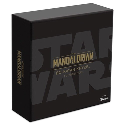 2022 1 oz Proof Niue Gold Mandalorian Bo-Katan Kryze Coin (Box + CoA) - Image 6