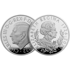 2022 10 oz Proof British Silver Her Majesty Queen Elizabeth II Coin