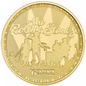 2022 1 oz Rolling Stones Gold Coin Music Legends