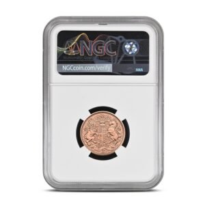 2022 British Gold Memorial Sovereign NGC MS70 DPL (First 500 Struck, King Charles Obverse)