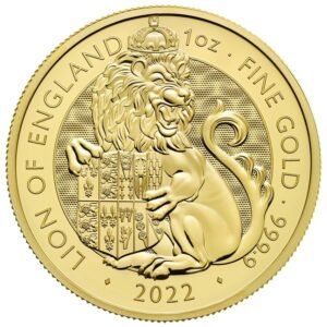 2022 1 oz Lion of England Gold Coin Tudor Beasts