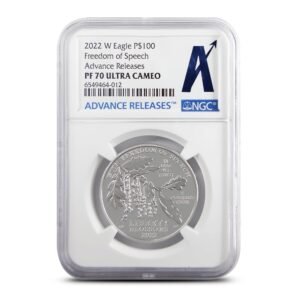 2022-W 1 oz Proof American Platinum Eagle Coin NGC PF70 UCAM Advanced Releases