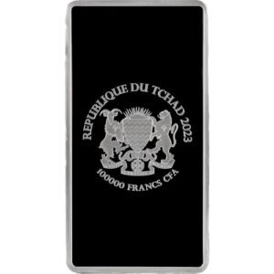 2023 1 Kilo Republic of Chad Goddess Europa Silver Coin (BU)