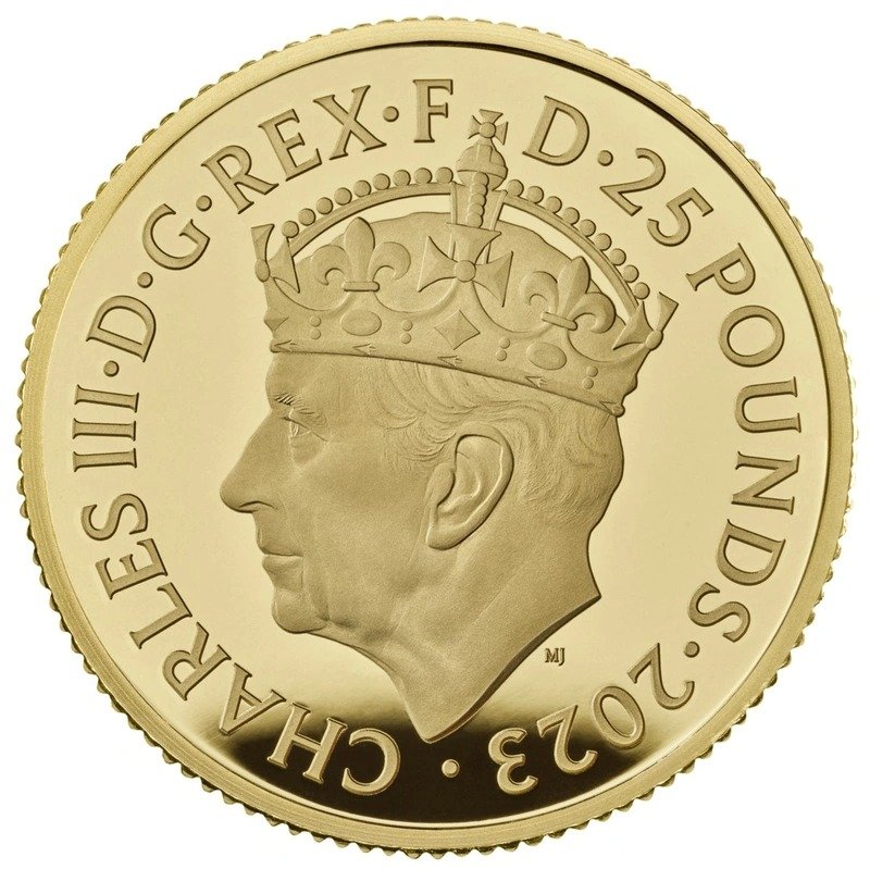 2023 1/4 oz Gold Coronation of King Charles III Proof Coin Boxed - Image 2