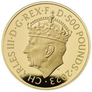 2023 5 oz Gold Coronation of King Charles III Proof Coin Boxed