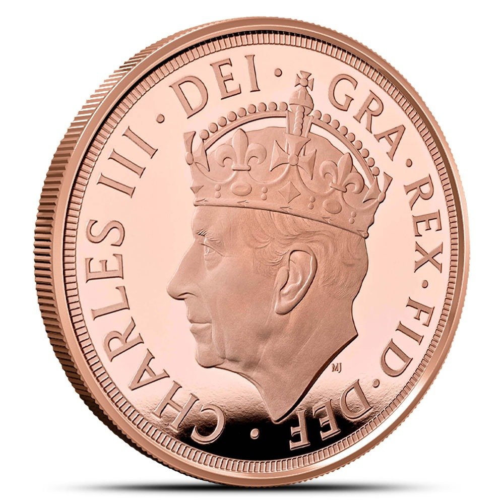 2023 Great Britain Gold Coronation of King Charles III Sovereign 5-Coin Set - Image 4