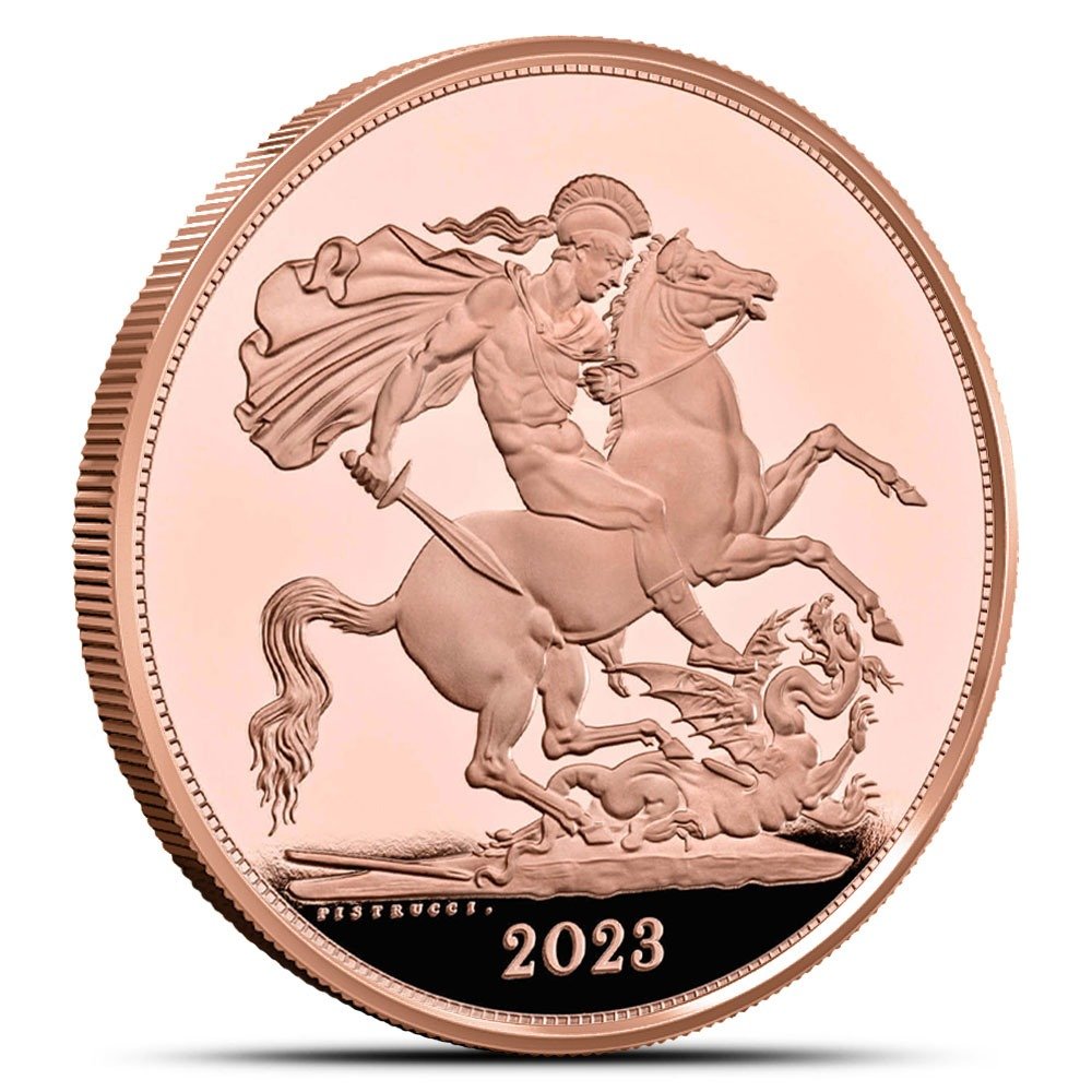 2023 Great Britain Gold Coronation of King Charles III Sovereign 5-Coin Set - Image 3